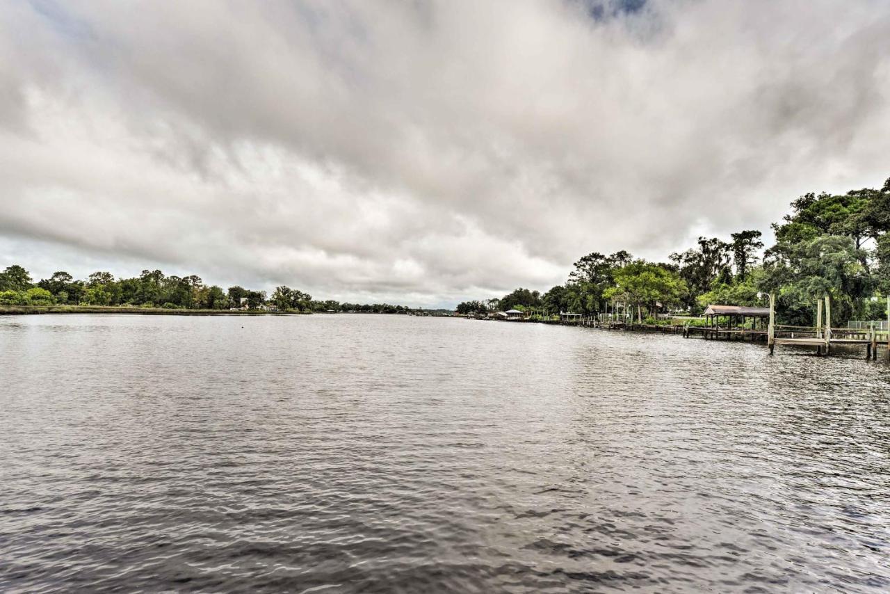 דירות ג'קסונוויל Waterfront Retreat With Dock And On-Site Fishing! מראה חיצוני תמונה